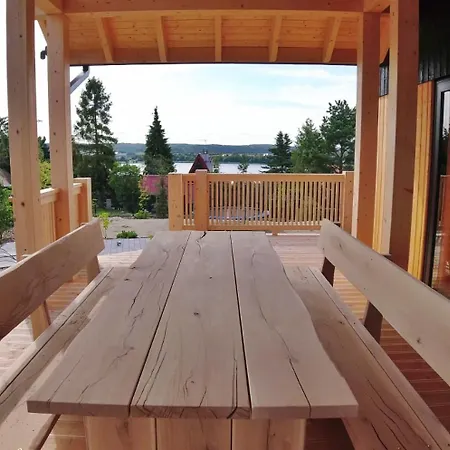 Czorny Dab - Nowoczesny Dom Wakacyjny Na Kaszubach, Jacuzzi, Sauna, Bilard Garcz Exterior photo