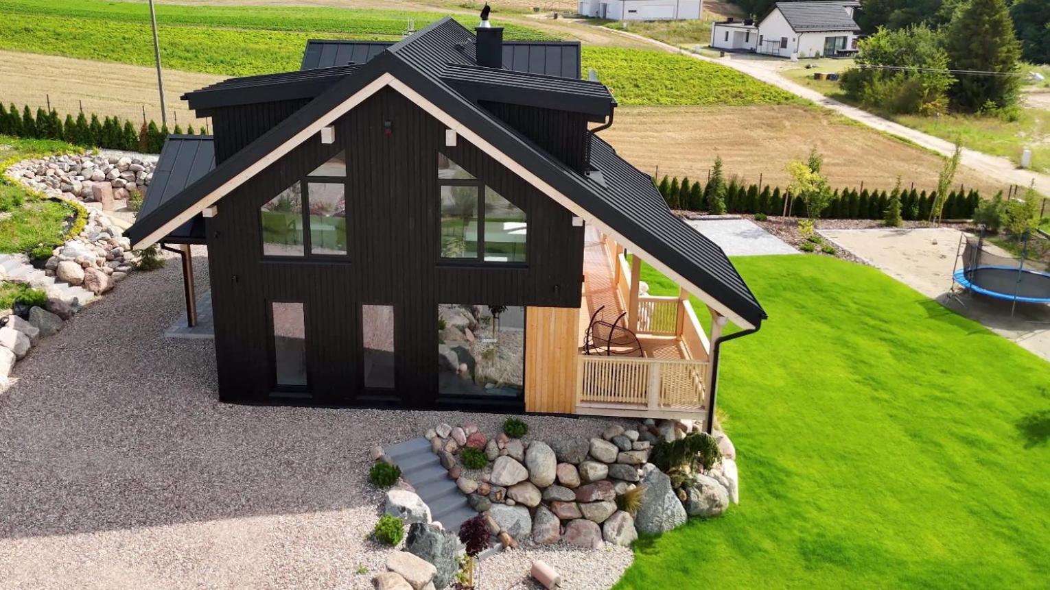 Villa Czorny Dab - Nowoczesny Na Kaszubach, Jacuzzi, Sauna, Bilard