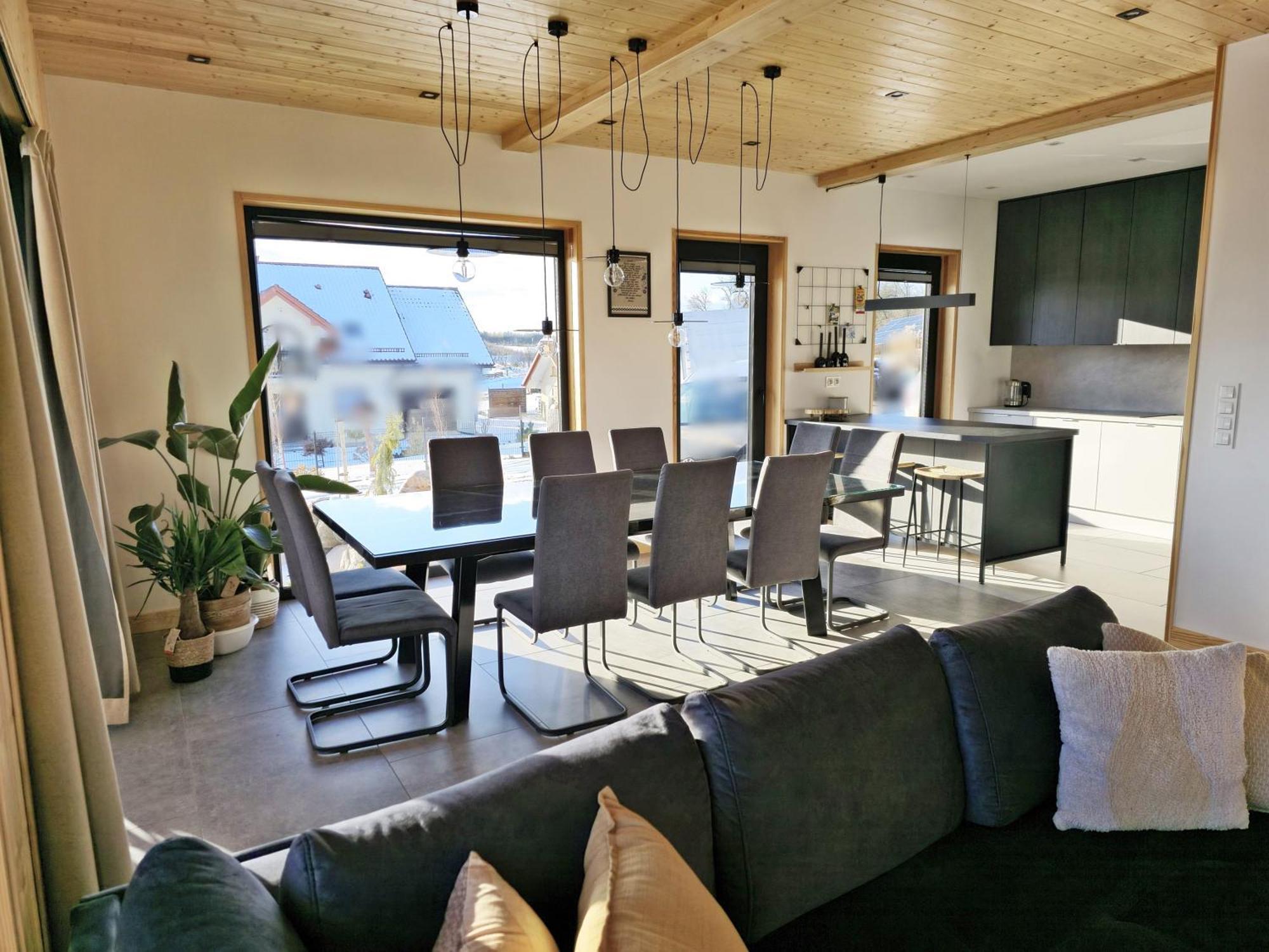 Villa Czorny Dab - Nowoczesny Na Kaszubach, Jacuzzi, Sauna, Bilard Garcz